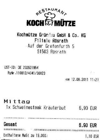 dmhg Hffner Kochmtze Restaurant